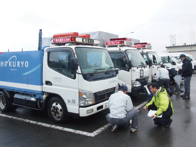 医療ガス供給で患者の命を守る　LPガスを利用した車両・施設の燃料確保
