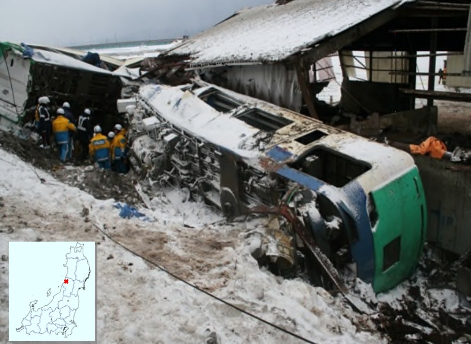 羽越本線列車転覆事故――12月の気象災害――