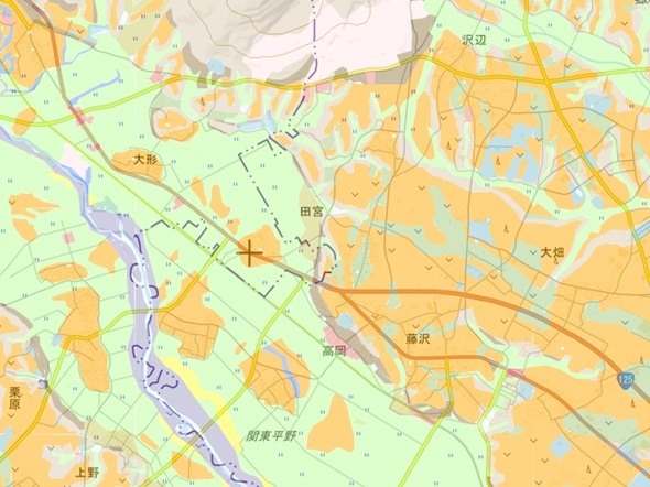 地理院地図、地形分類を細分化し充実