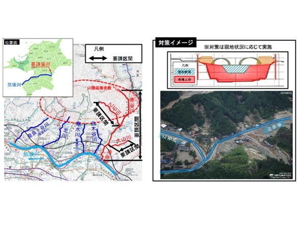 九州豪雨で河川法改正後初の代行作業