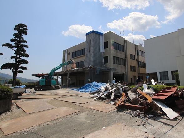 『自分のこととして捉える』（益城町長西村博則氏）