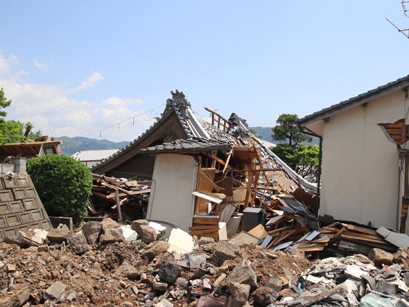 ＜大地震への心得＞と＜水害にあった時＞