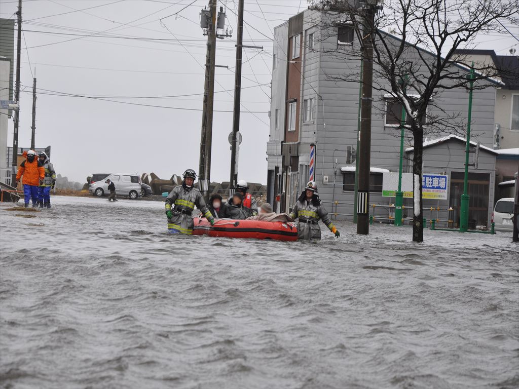 冬の高潮――2月の気象災害――