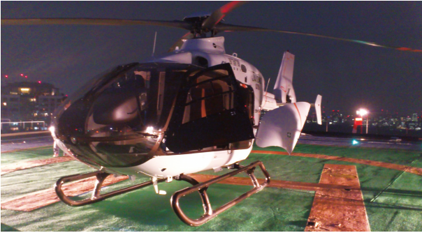 ヘリコプターを活用した BCP 「震災対策フライトプラン」