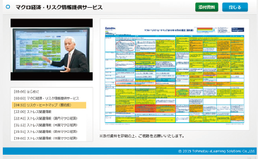 マクロ経済・リスク情報の解説動画サービス開始
