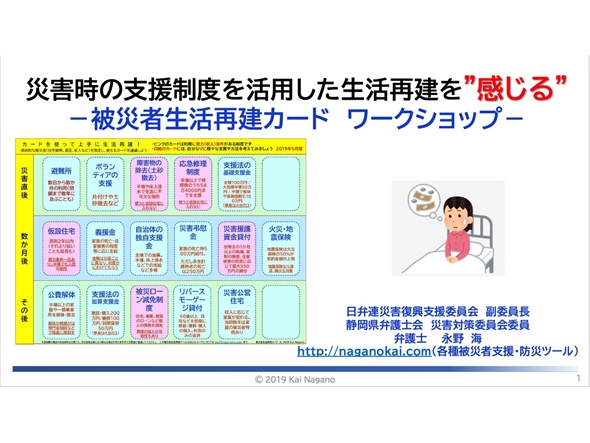 被災後のお金問題、ゲームで理解