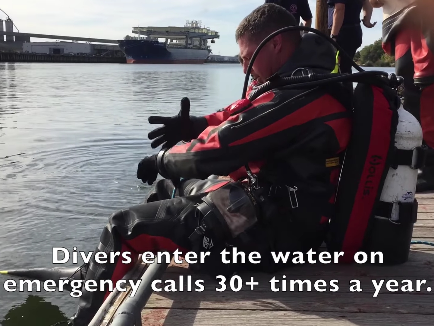 消防士の水難救助活動中の事故を防ぐサイズアップについて