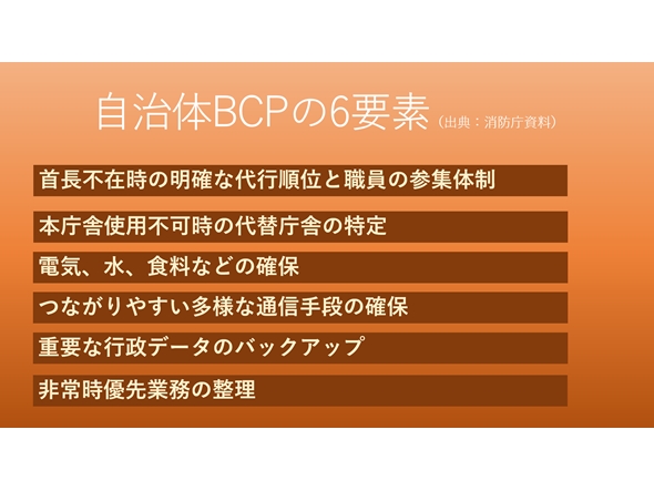 BCP充実と避難促進、国が市長に訴え