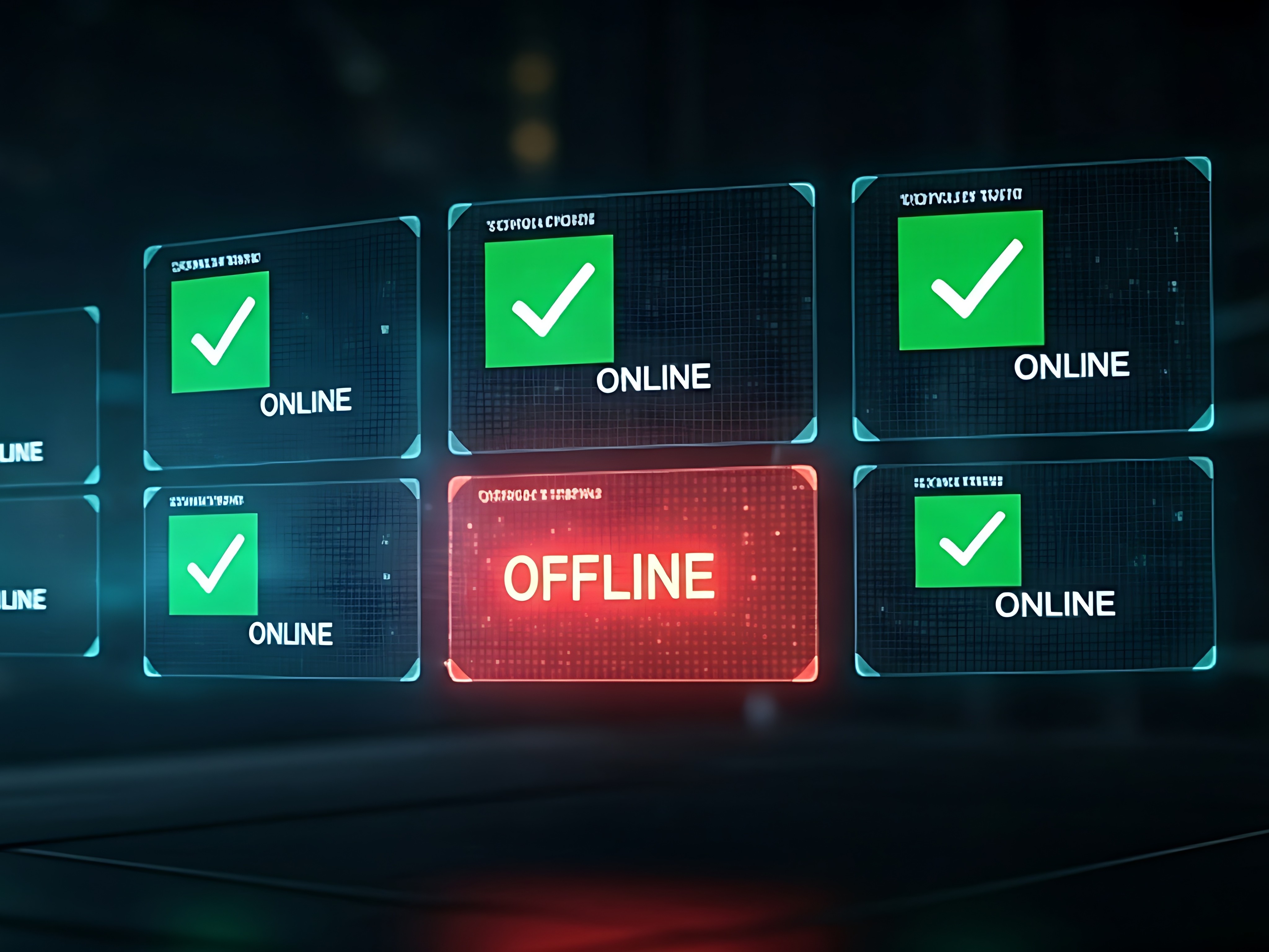 突然のシステム停止を想定した訓練シナリオ