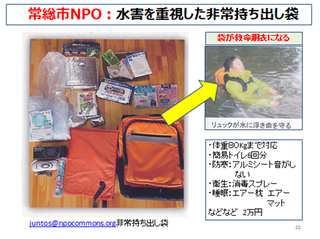 非常持ち出し袋がない人は避難所に来てはダメ 本気で実践する災害食 リスク対策 Com 新建新聞社