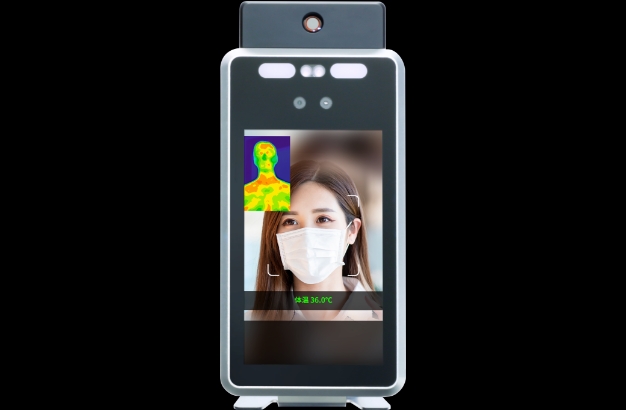 0.1秒で顔認証・発熱検知するAIカメラ