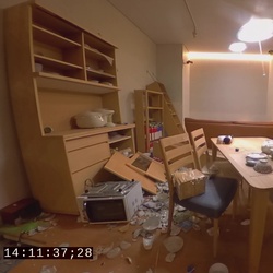 首都直下地震で室内はどうなる？