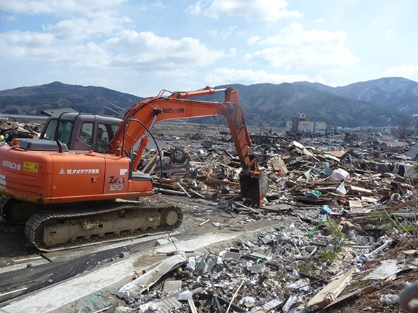 東日本大震災から７年～地元建設業者の奮闘、遠野市の被災地後方支援～