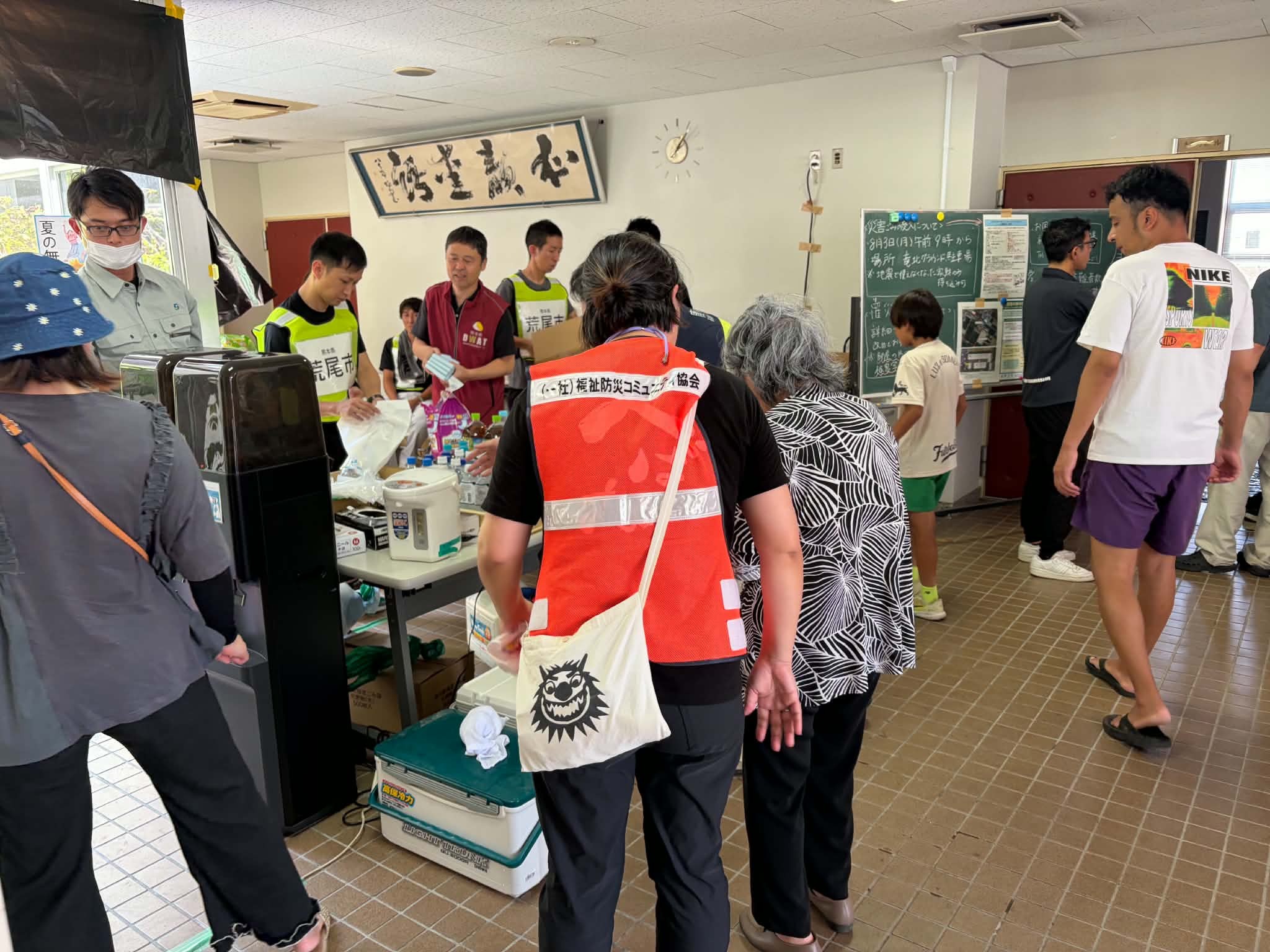 被災現場での災害福祉コーディネーション