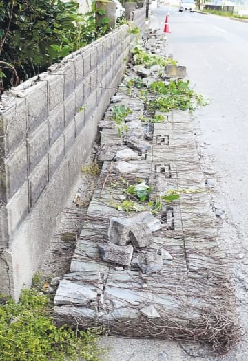 新潟 山形地震 危険ブロック塀今も 山形県内25ヵ所で倒壊 老朽化や施工不良原因 防災 危機管理トピックス リスク対策 Com 新建新聞社