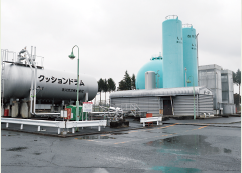 震度６強でも供給継続　古川ガス