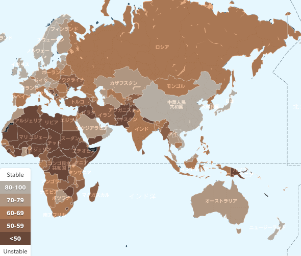 第94回：世界の地政学的リスクの最新状況を俯瞰できるリスクマップ